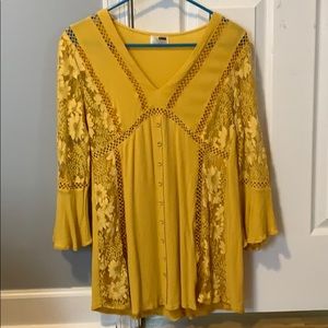Hello Molly Yellow Dress